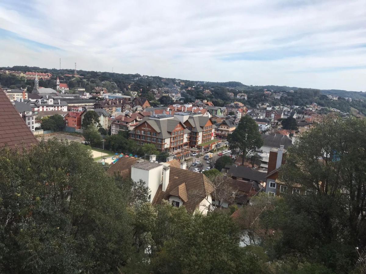 Flat Gramado Centro - Proximo Da Rua Coberta Leilighet Eksteriør bilde