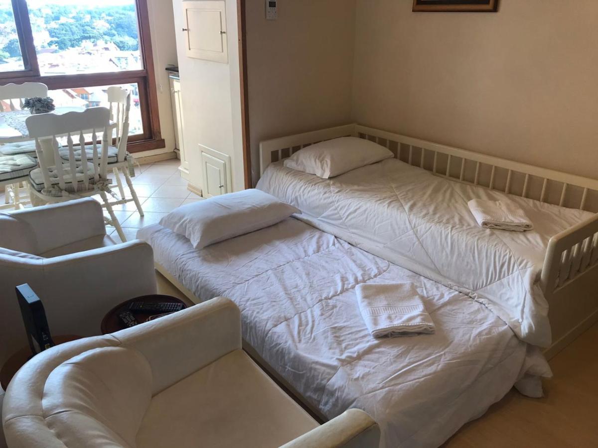 Flat Gramado Centro - Proximo Da Rua Coberta Leilighet Eksteriør bilde