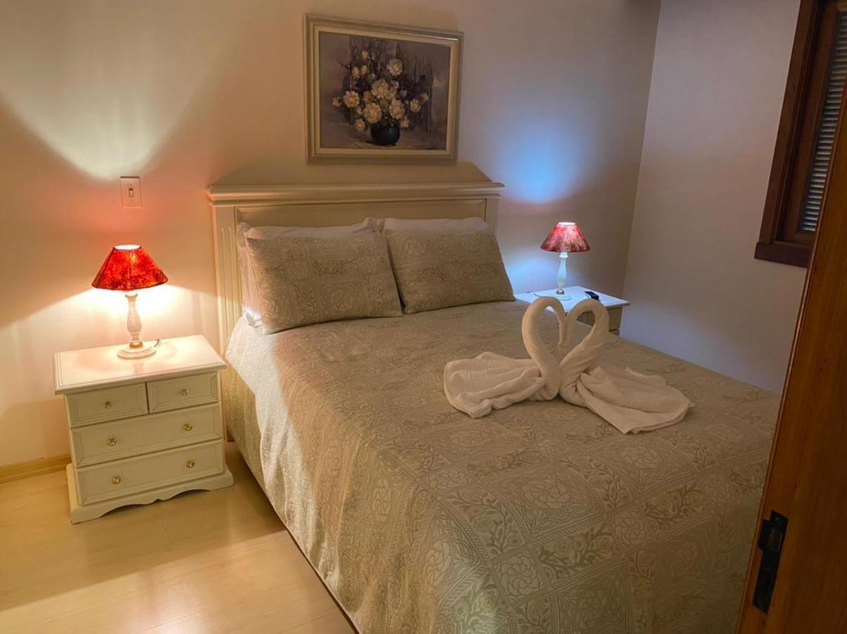 Flat Gramado Centro - Proximo Da Rua Coberta Leilighet Eksteriør bilde